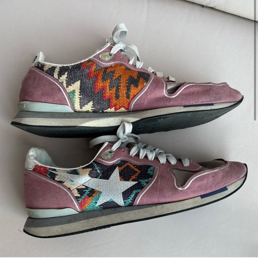Golden Goose RUNNING M US 8.5 / W 10 Rare color way and pattern